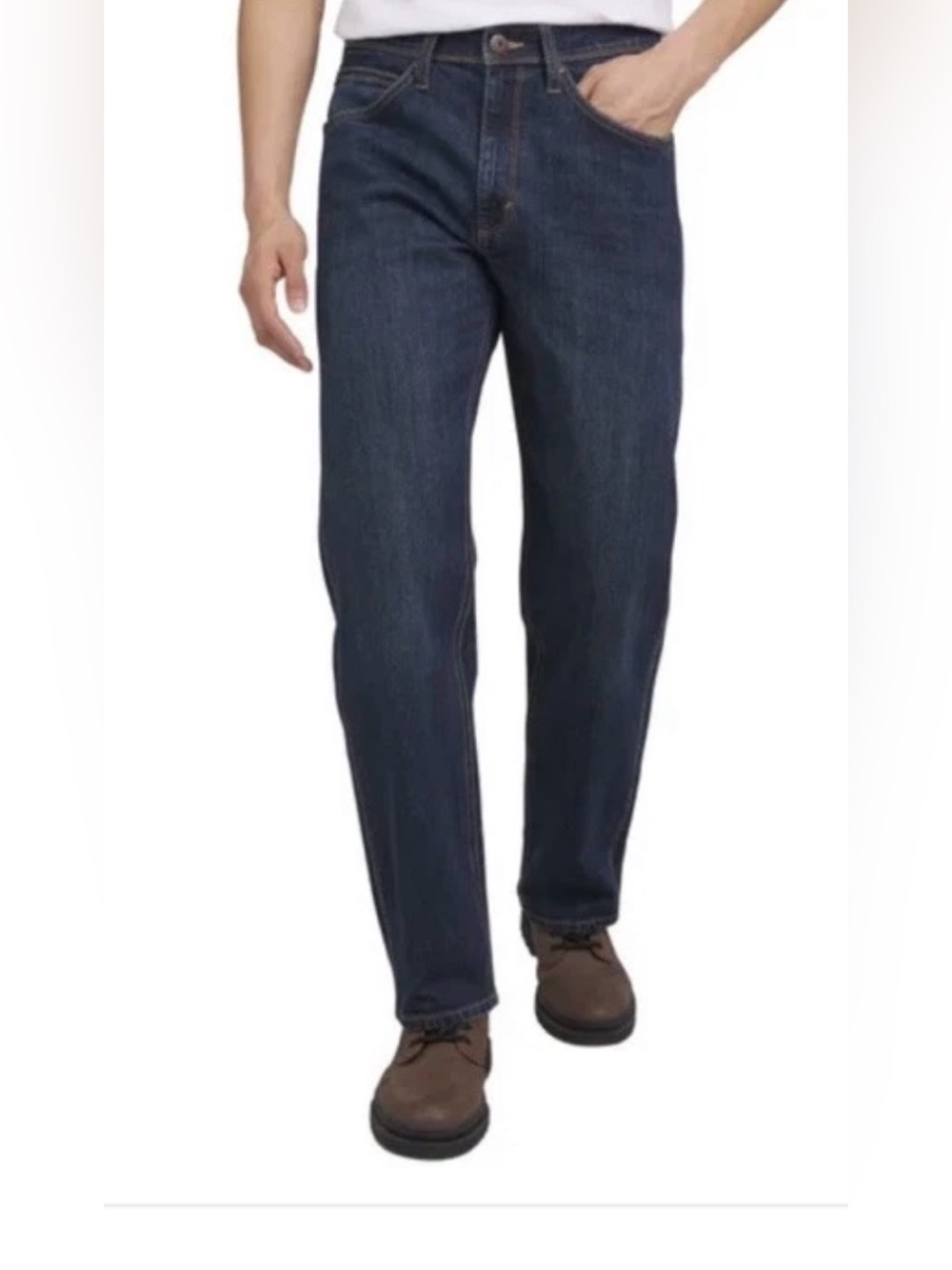 Wrangler Jeans Men 30x30 Regular Fit Free to Stretch Blue Denim 1796601 NEW Tag
